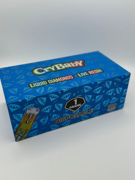 CryBaby 1G Disposable Vape Pen THC CBD 1ml (empty)