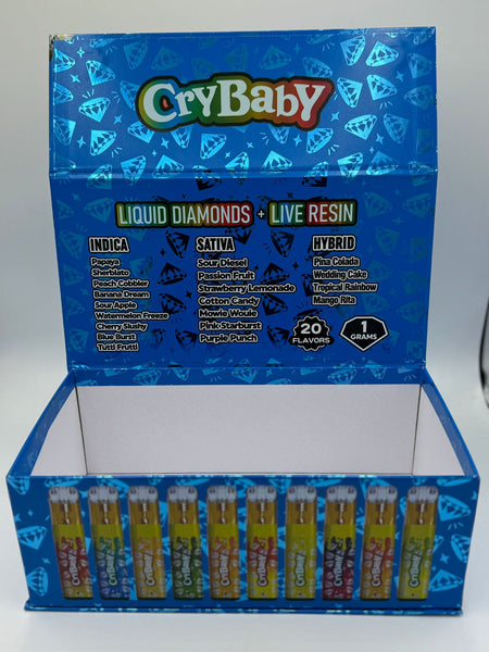 CryBaby 1G Disposable Vape Pen THC CBD 1ml (empty)