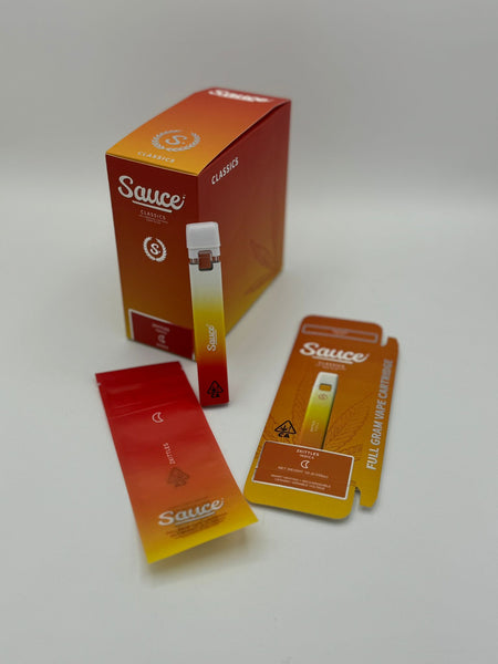 Sauce V1 Disposable Vape Pen THC CBD 1ml (empty)