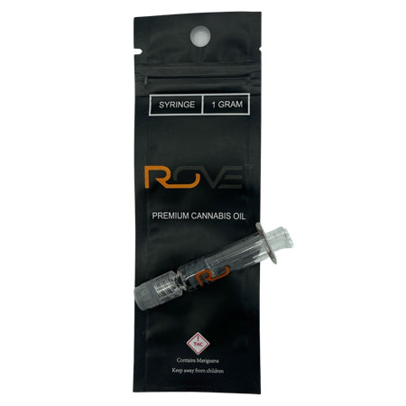 Rove Glass Distillate Concentrate Syringe 1ml (empty)